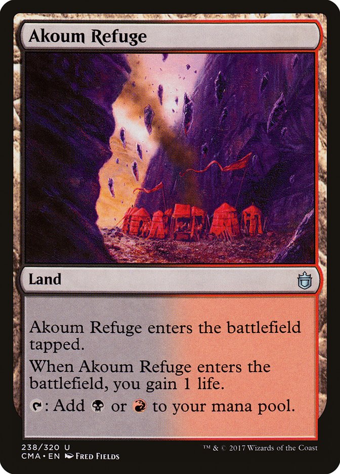 Akoum Refuge [Commander Anthology] | Chromatic Games