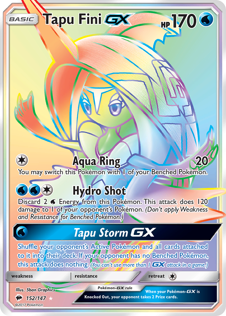 Tapu Fini GX [Burning Shadows] | Chromatic Games