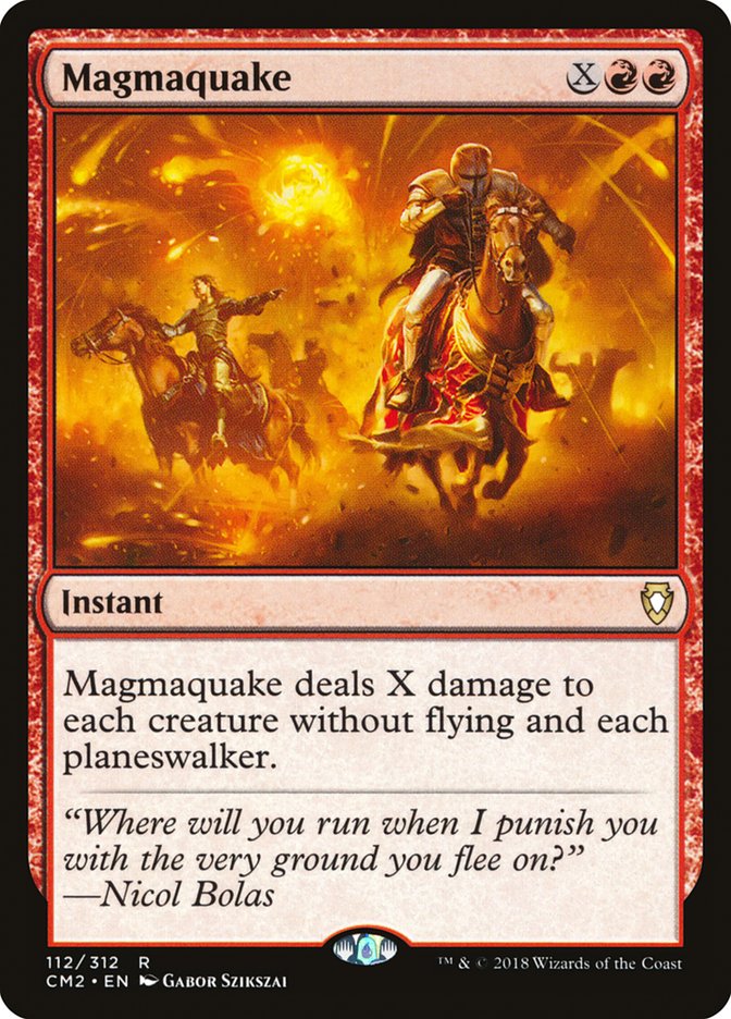 Magmaquake [Commander Anthology Volume II] | Chromatic Games