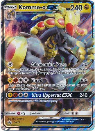 Kommo-o GX (SM71) (Jumbo Card) [Sun & Moon: Black Star Promos] | Chromatic Games