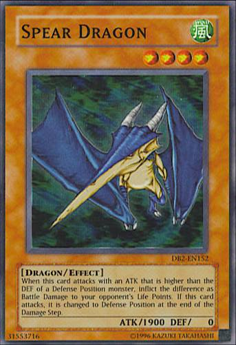 Spear Dragon [DB2-EN152] Super Rare | Chromatic Games