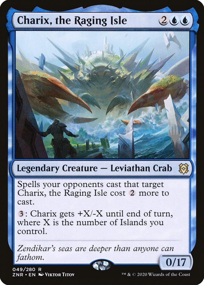 Charix, the Raging Isle (Promo Pack) [Zendikar Rising Promos] | Chromatic Games