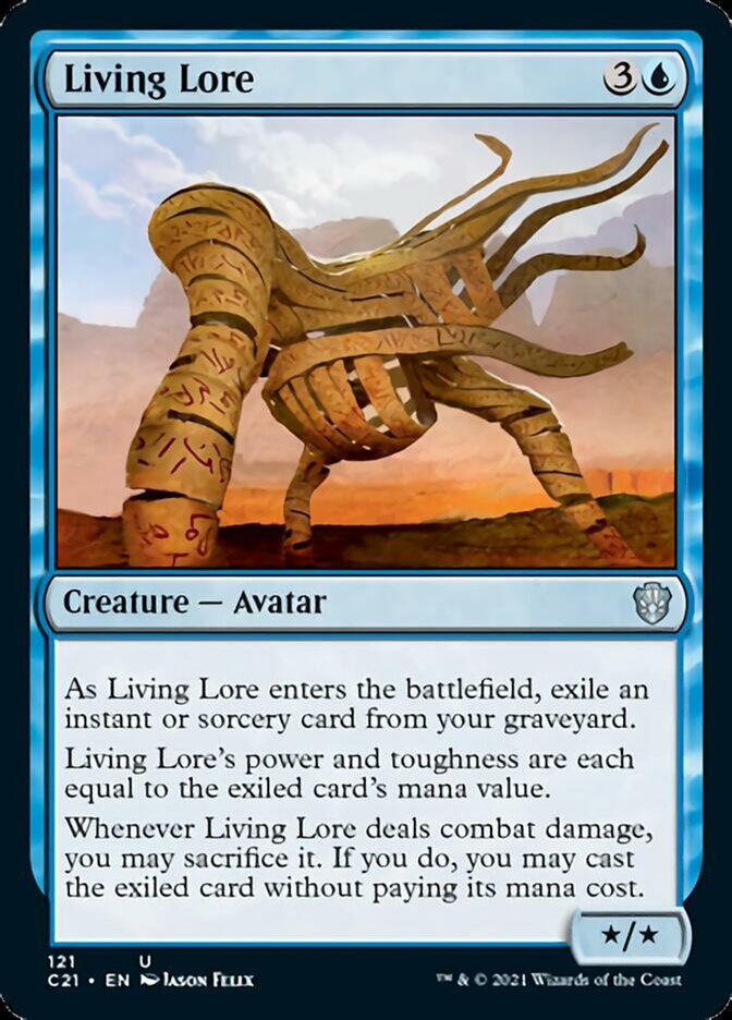 Living Lore [Commander 2021] | Chromatic Games