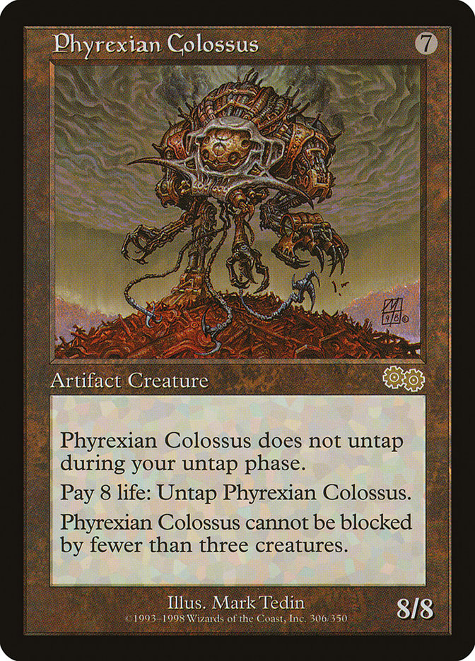 Phyrexian Colossus [Urza's Saga] | Chromatic Games