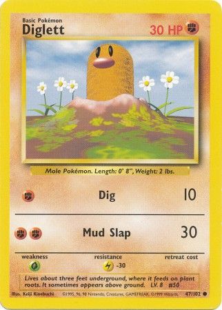 Diglett [Base Set] | Chromatic Games