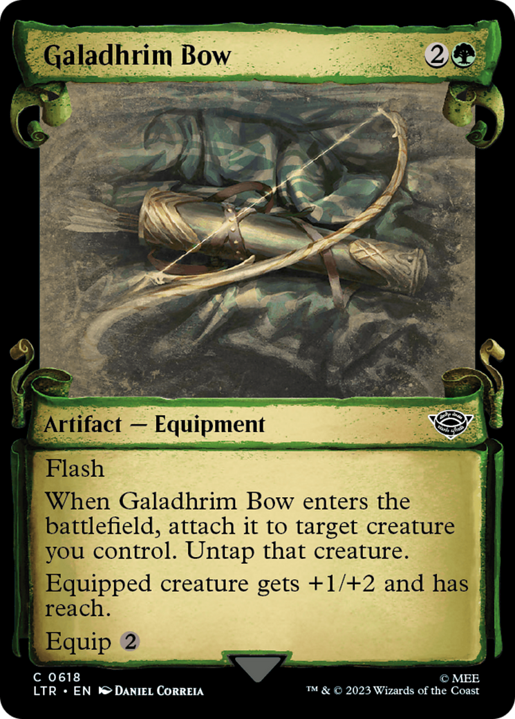 Galadhrim Bow [The Lord of the Rings: Tales of Middle-Earth Showcase Scrolls] | Chromatic Games