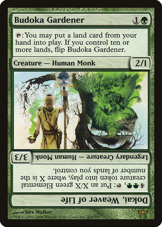 Budoka Gardener // Dokai, Weaver of Life [Champions of Kamigawa] | Chromatic Games