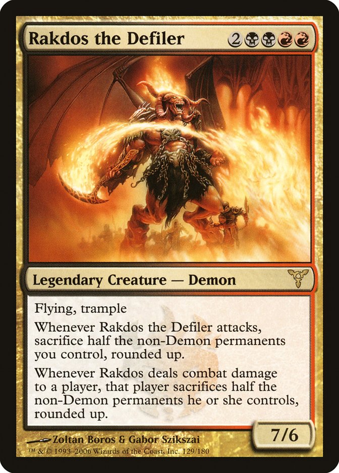 Rakdos the Defiler [Dissension] | Chromatic Games