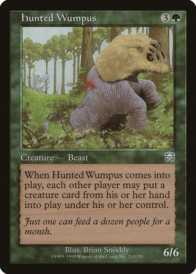 Hunted Wumpus [Mercadian Masques] | Chromatic Games