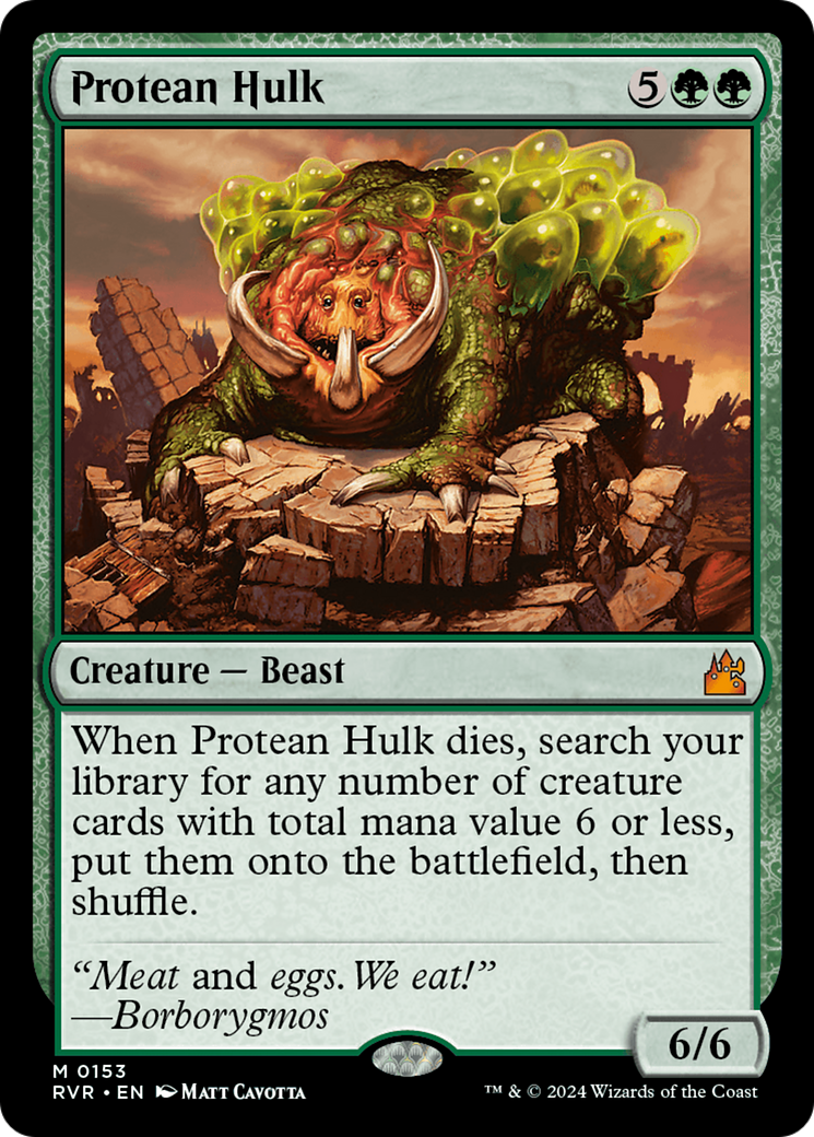 Protean Hulk [Ravnica Remastered] | Chromatic Games