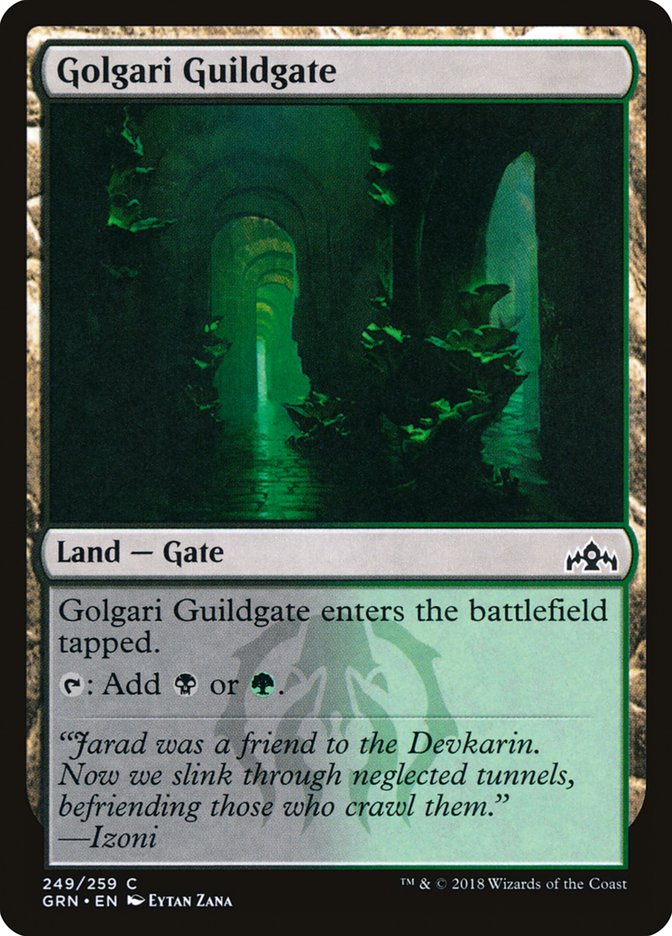 Golgari Guildgate (249/259) [Guilds of Ravnica] | Chromatic Games