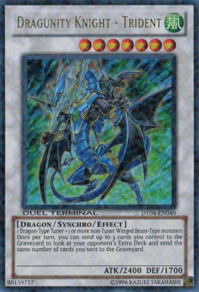 Dragunity Knight - Trident [DT04-EN040] Ultra Rare | Chromatic Games