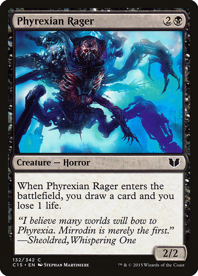 Phyrexian Rager [Commander 2015] | Chromatic Games