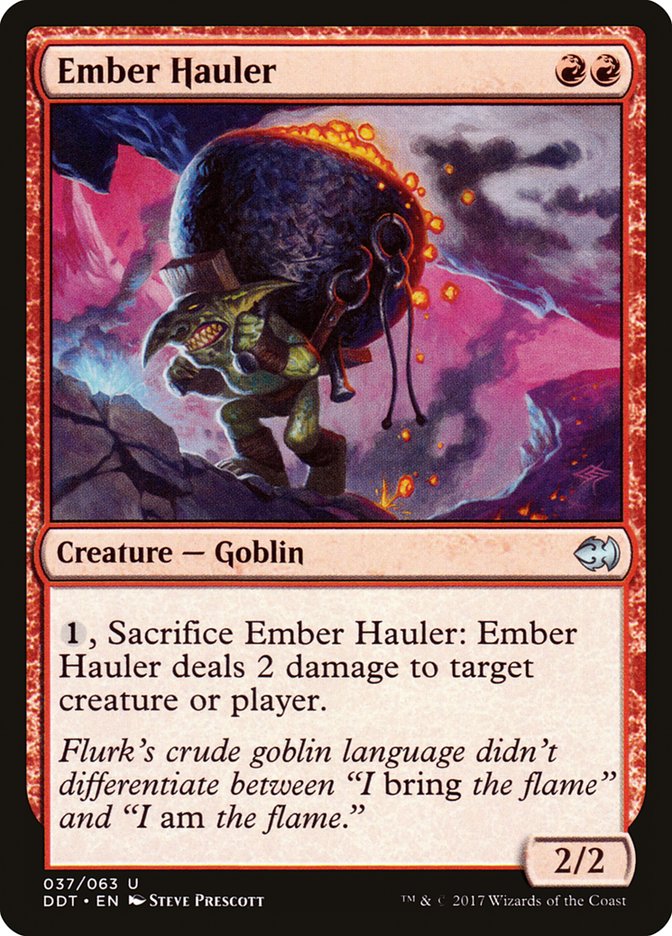 Ember Hauler [Duel Decks: Merfolk vs. Goblins] | Chromatic Games