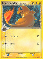 Charmander (49/100) (Delta Species) [EX: Crystal Guardians] | Chromatic Games