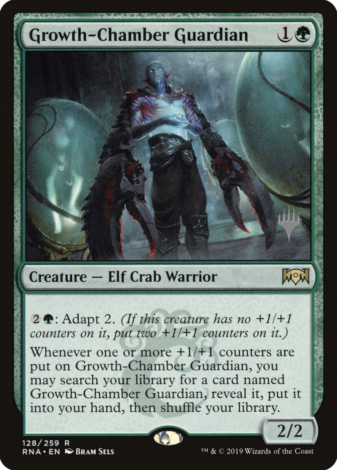 Growth-Chamber Guardian (Promo Pack) [Ravnica Allegiance Promos] | Chromatic Games