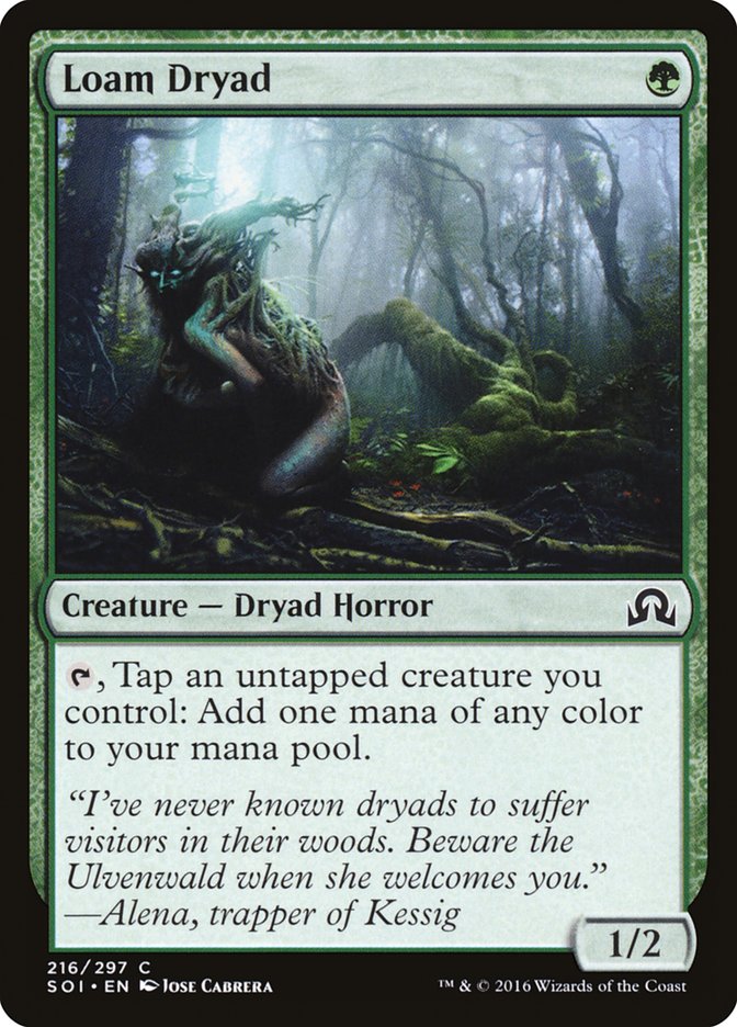 Loam Dryad [Shadows over Innistrad] | Chromatic Games