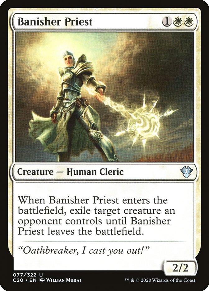 Banisher Priest [Commander 2020] | Chromatic Games