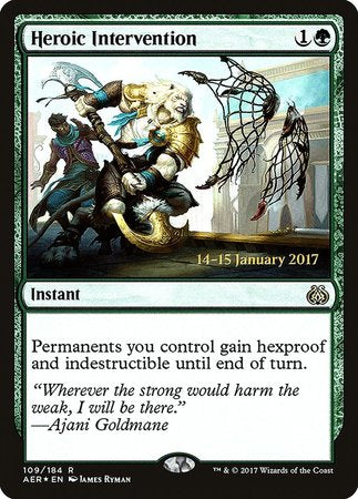 Heroic Intervention [Aether Revolt Prerelease Promos] | Chromatic Games