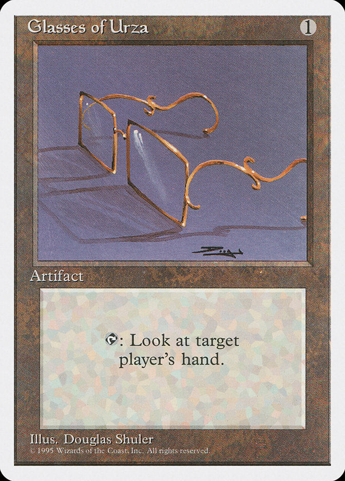 Glasses of Urza [Fourth Edition] | Chromatic Games