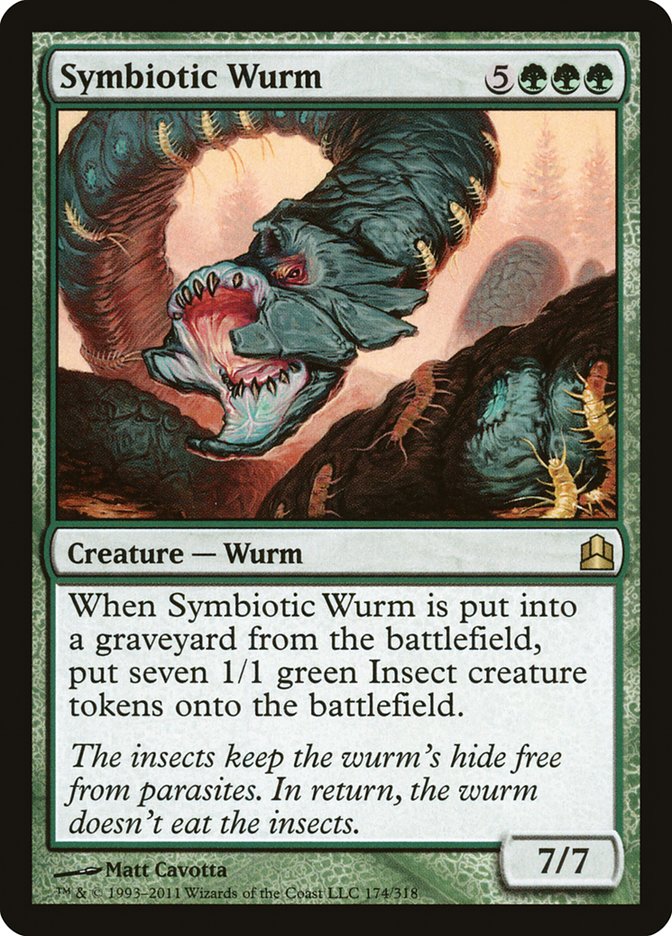 Symbiotic Wurm [Commander 2011] | Chromatic Games