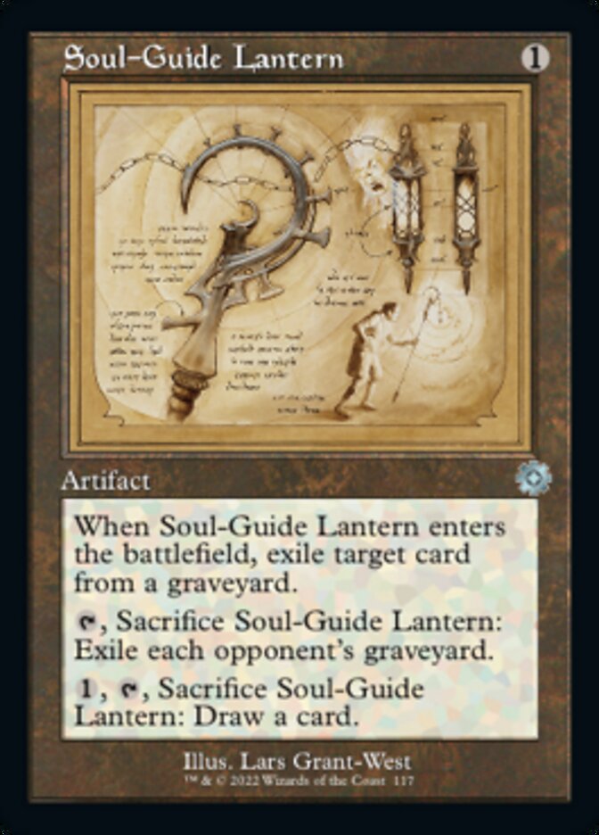 Soul-Guide Lantern (Retro Schematic) [The Brothers' War Retro Artifacts] | Chromatic Games