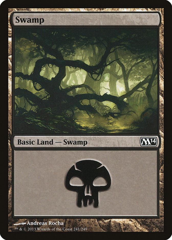 Swamp (241) [Magic 2014] | Chromatic Games