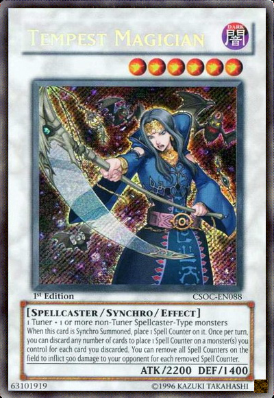 Tempest Magician [CSOC-EN088] Secret Rare | Chromatic Games