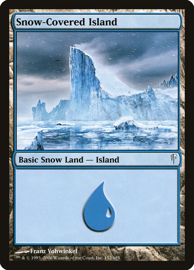 Snow-Covered Island [Coldsnap] | Chromatic Games