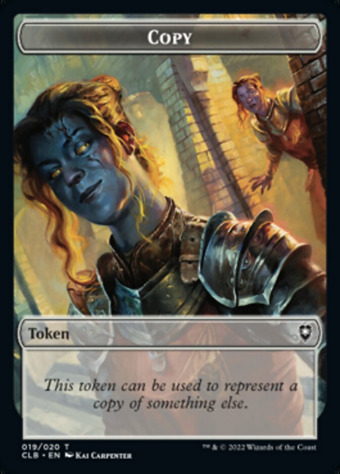 Copy Token [Commander Legends: Battle for Baldur's Gate Tokens] | Chromatic Games