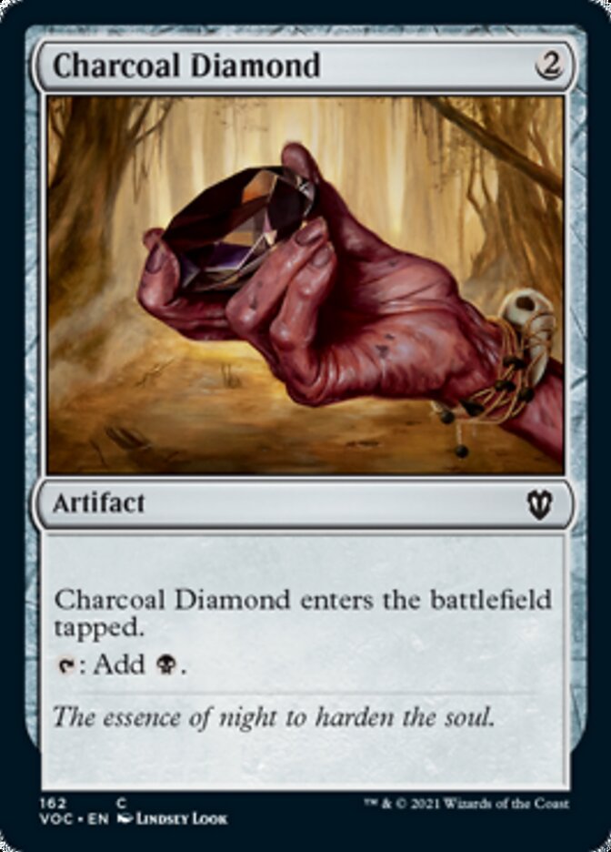 Charcoal Diamond [Innistrad: Crimson Vow Commander] | Chromatic Games