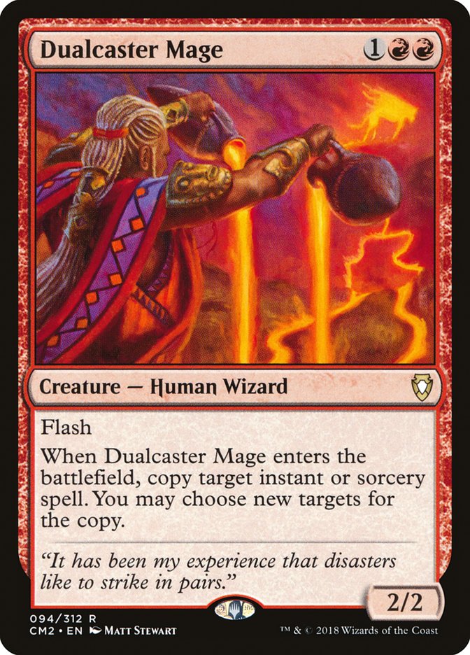 Dualcaster Mage [Commander Anthology Volume II] | Chromatic Games