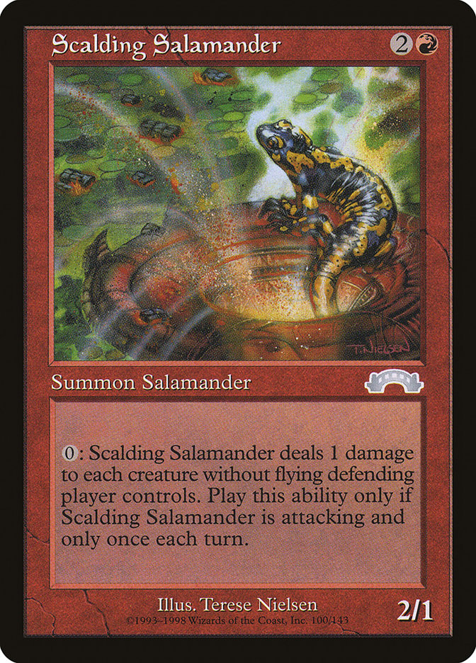 Scalding Salamander [Exodus] | Chromatic Games