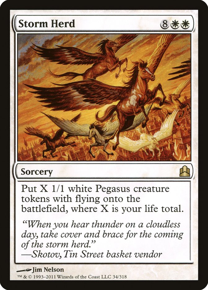 Storm Herd [Commander 2011] | Chromatic Games