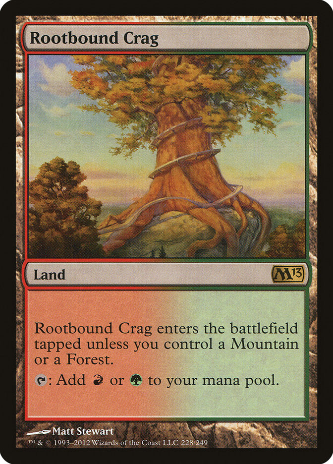 Rootbound Crag [Magic 2013] | Chromatic Games