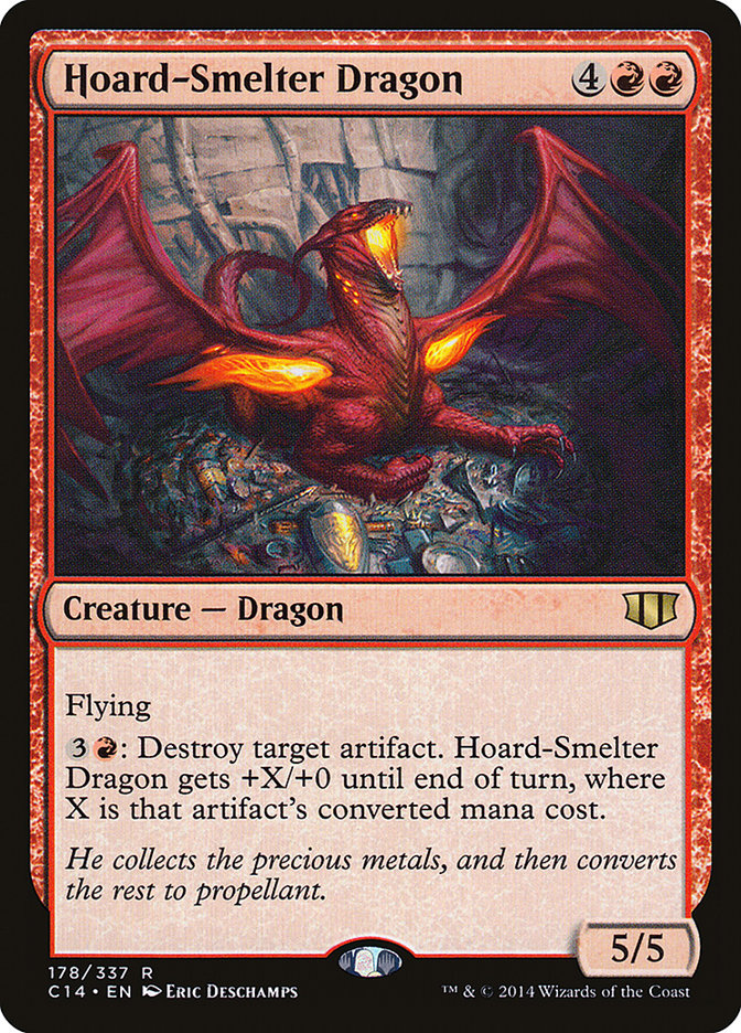 Hoard-Smelter Dragon [Commander 2014] | Chromatic Games