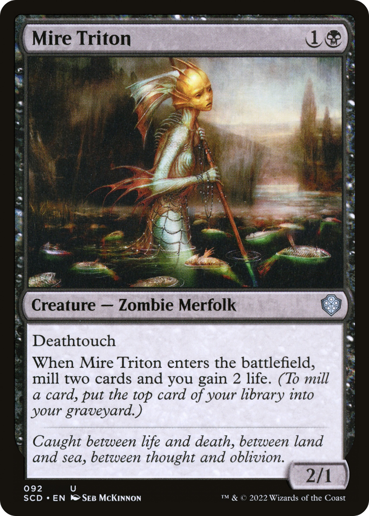 Mire Triton [Starter Commander Decks] | Chromatic Games