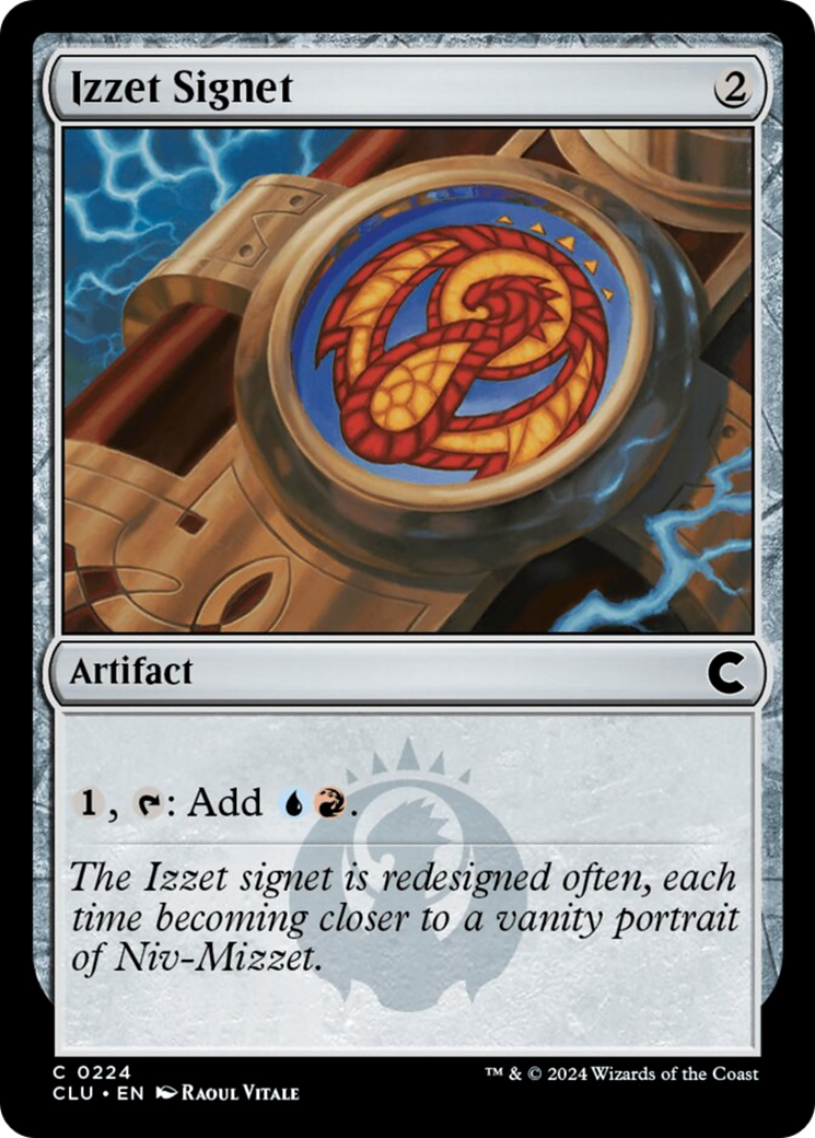 Izzet Signet [Ravnica: Clue Edition] | Chromatic Games