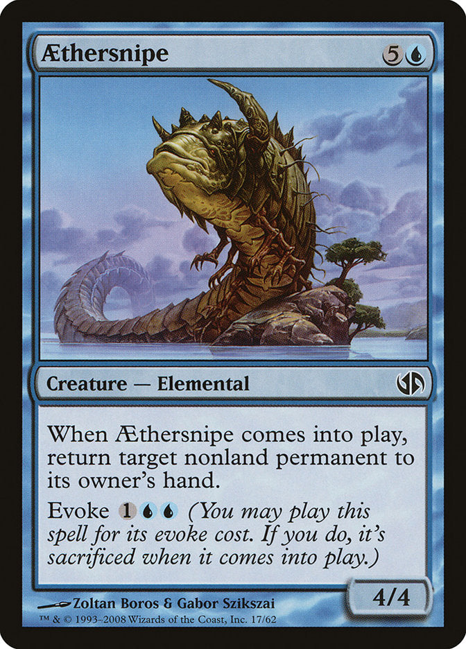 Aethersnipe [Duel Decks: Jace vs. Chandra] | Chromatic Games