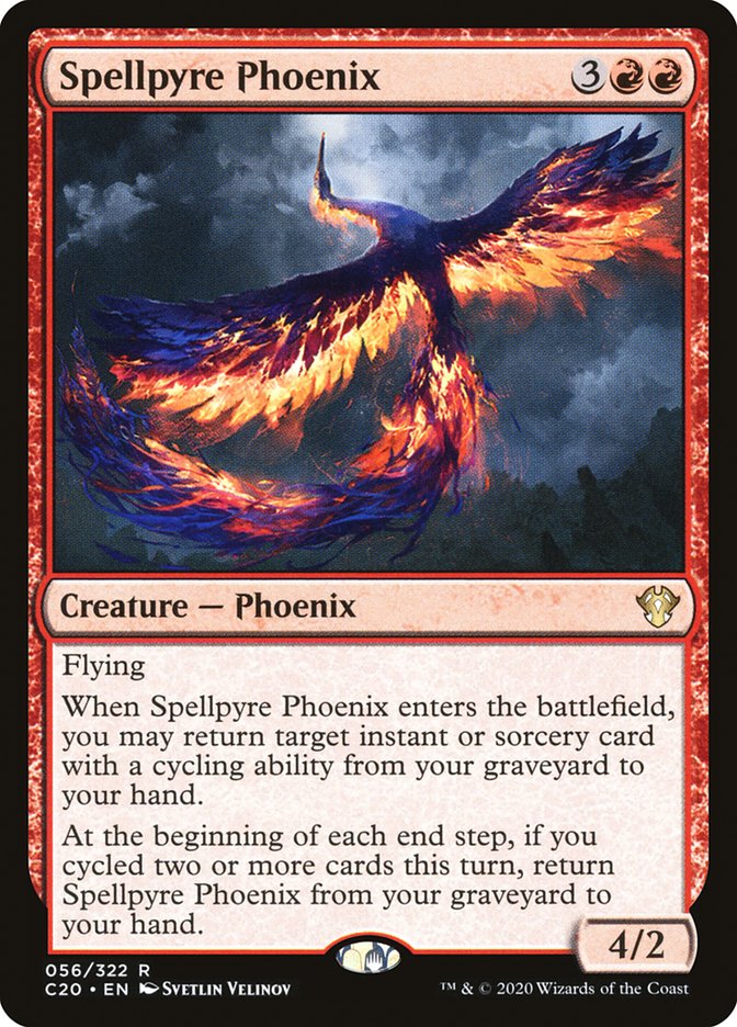 Spellpyre Phoenix [Commander 2020] | Chromatic Games