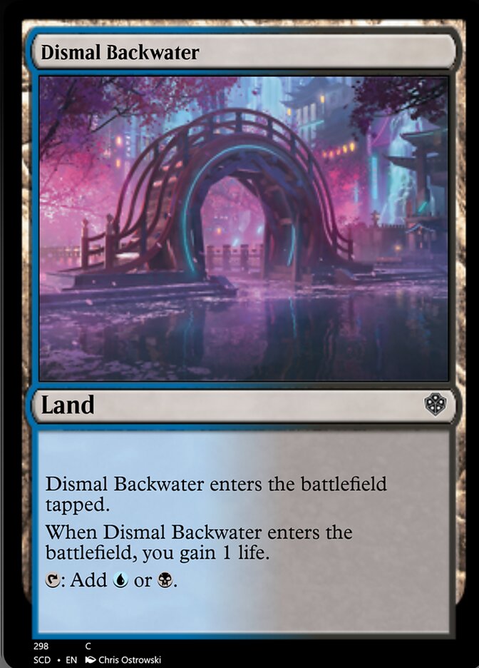 Dismal Backwater [Starter Commander Decks] | Chromatic Games