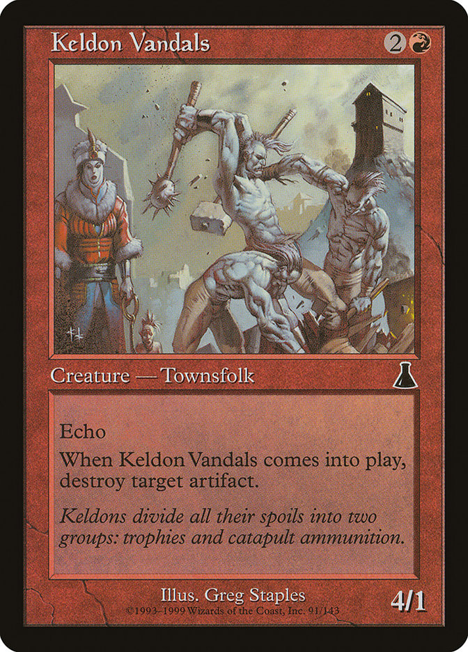 Keldon Vandals [Urza's Destiny] | Chromatic Games