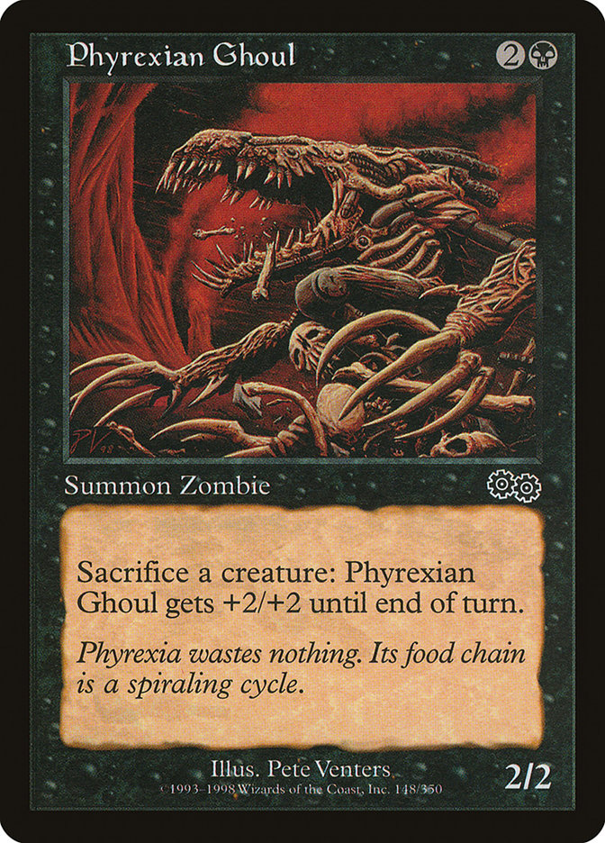 Phyrexian Ghoul [Urza's Saga] | Chromatic Games