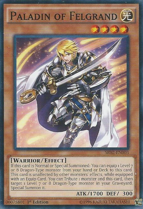 Paladin of Felgrand [SR02-EN003] Common | Chromatic Games