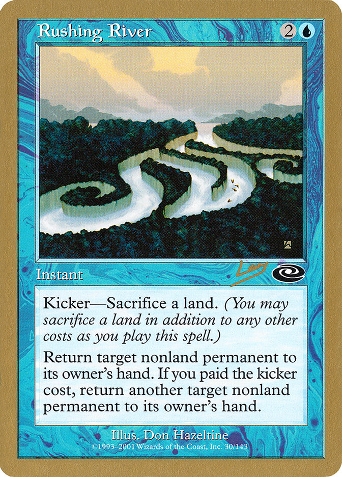 Rushing River (Raphael Levy) [World Championship Decks 2002] | Chromatic Games