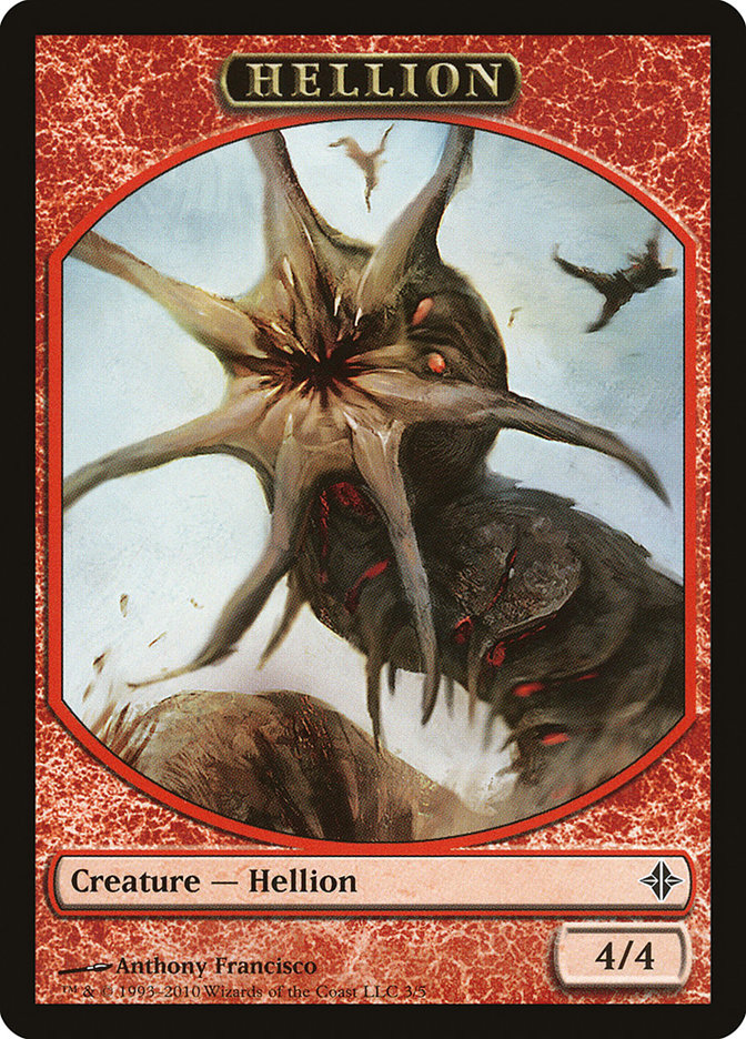 Hellion Token [Rise of the Eldrazi Tokens] | Chromatic Games