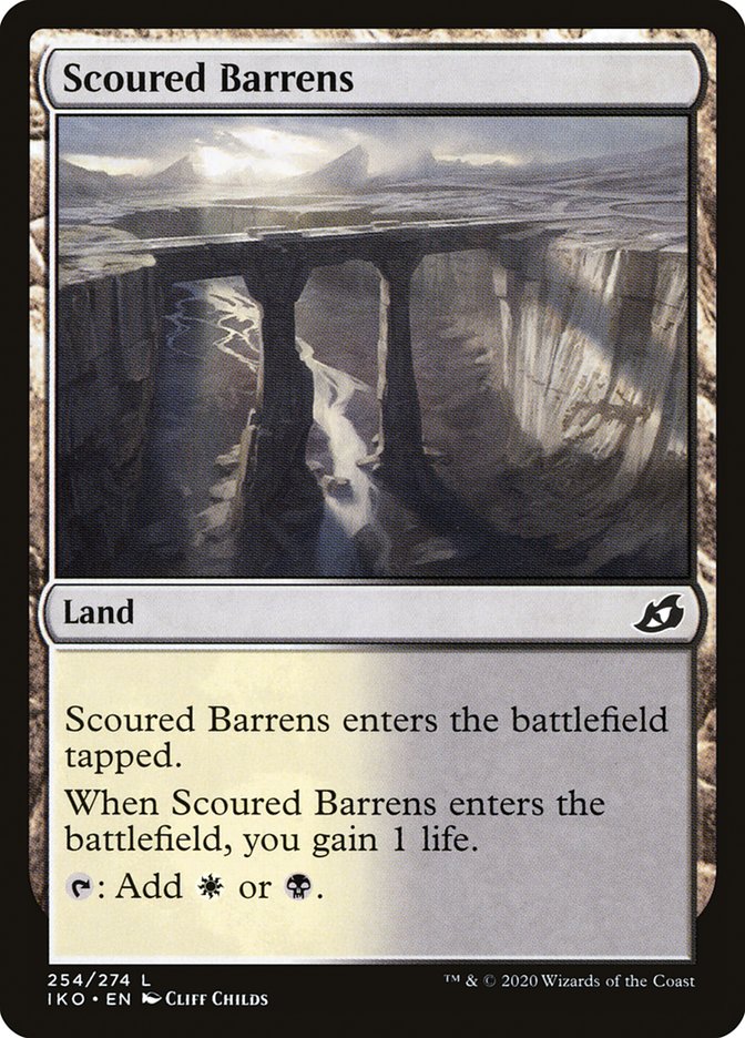 Scoured Barrens [Ikoria: Lair of Behemoths] | Chromatic Games