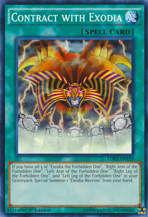 Contract with Exodia [LDK2-ENY29] Common | Chromatic Games