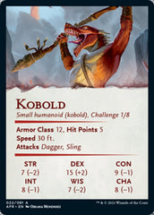 Kobold Art Card [Dungeons & Dragons: Adventures in the Forgotten Realms Art Series] | Chromatic Games