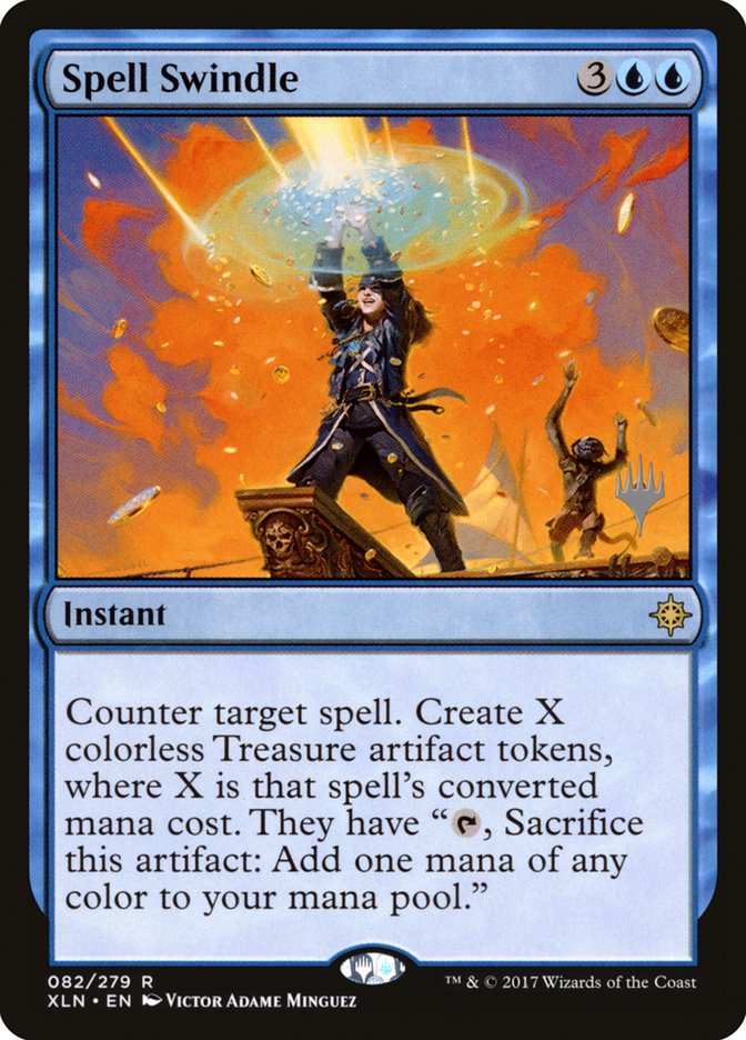 Spell Swindle (Promo Pack) [Ixalan Promos] | Chromatic Games